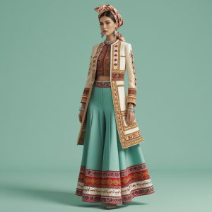 آشنایی با لباس ترکمن