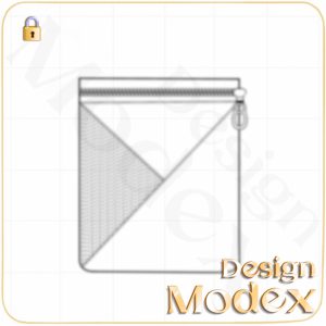 جیب فلت لایه باز برای طراحی لباس  F01PP001N001