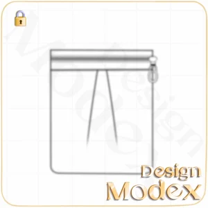 جیب فلت لایه باز برای طراحی لباس F01PP001N004