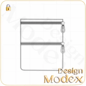 جیب فلت لایه باز برای طراحی لباس  F01PP001N007