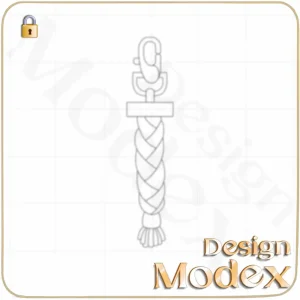 اکسسوری آویز لایه باز  برای طراحی لباس  F07J002