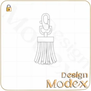 اکسسوری آویز لایه باز  برای طراحی لباس  F07J007