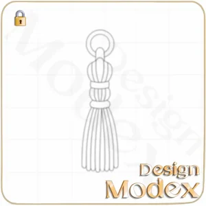 اکسسوری آویز لایه باز  برای طراحی لباس  F07J008