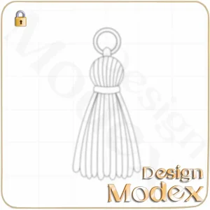 اکسسوری آویز لایه باز  برای طراحی لباس  F07J012