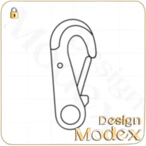 اکسسوری آویز لایه باز  برای طراحی لباس  F06J003