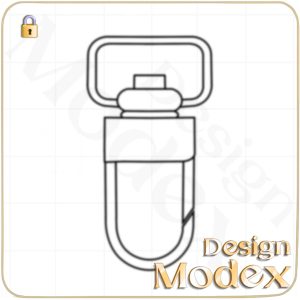 اکسسوری آویز لایه باز  برای طراحی لباس  F06J010