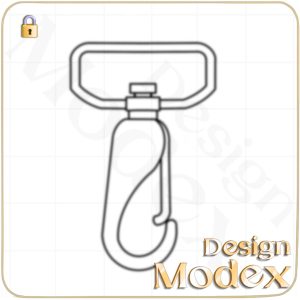 اکسسوری آویز لایه باز  برای طراحی لباس  F06J012