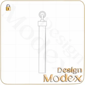 اکسسوری آویز لایه باز  برای طراحی لباس  F07J013