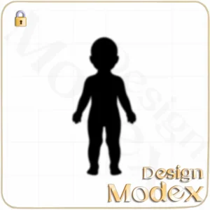 فیگور خطی بچگانه لایه باز F01FIG018