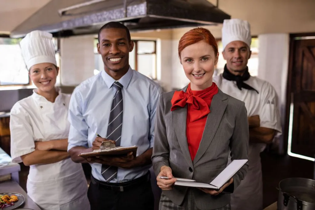 Hotel and restaurant uniforms