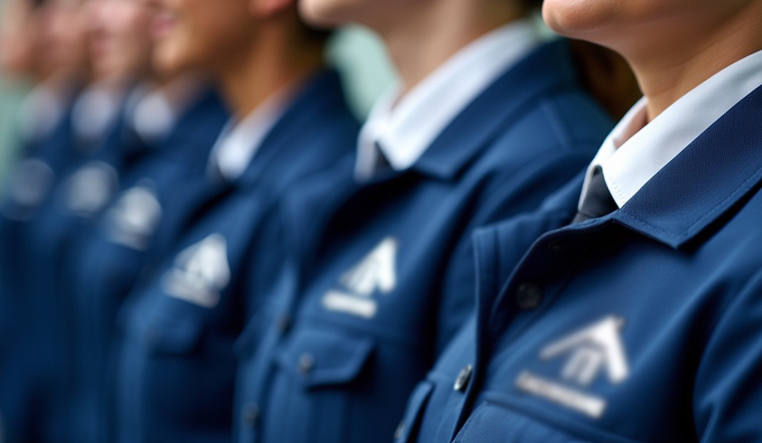 اهمیت هماهنگی لوگو و رنگ سازمانی در طراحی لباس فرم