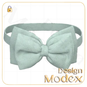 مدل سه بعدی پاپیون C08N001 برای فریلنسرهای طراحی لباس