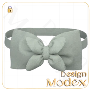 مدل سه بعدی پاپیون C08N005 برای فریلنسرهای طراحی لباس