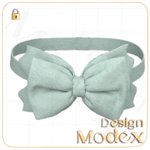 مدل سه بعدی پاپیون C08N007 برای فریلنسرهای طراحی لباس