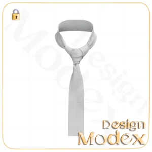 مدل سه بعدی کراوات C12N011 برای فریلنسرهای طراحی لباس