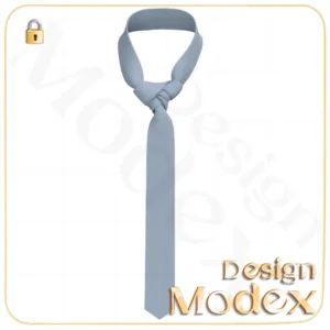مدل سه بعدی کراوات C12N016 برای فریلنسرهای طراحی لباس
