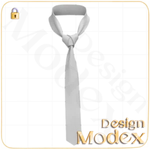 مدل تری دی کراوات C12N002 برای فریلنسرهای طراحی لباس
