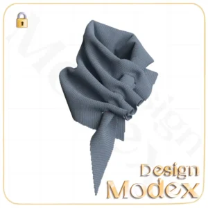 مدل سه بعدی دستمال گردن C12N025