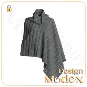 مدل سه بعدی بافت اورسایز C12N031 برای فریلنسرهای طراحی لباس