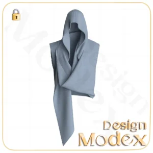 مدل سه بعدی بافت اورسایز C12N034 برای فریلنسرهای طراحی لباس