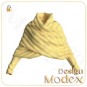 مدل سه بعدی بافت اورسایز C12N036 برای فریلنسرهای طراحی لباس