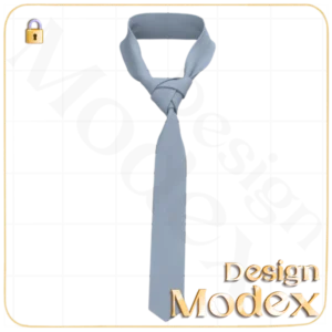 مدل تری دی کراوات C12N004 برای فریلنسرهای طراحی لباس