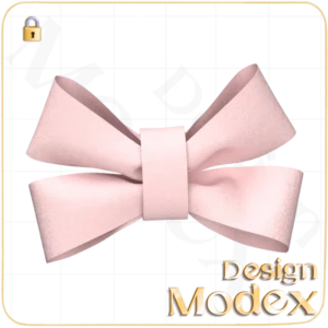 مدل سه بعدی پاپیون C08N010 برای فریلنسرهای طراحی لباس