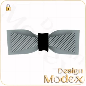 مدل سه بعدی پاپیون C08N012 برای فریلنسرهای طراحی لباس