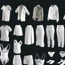 نکات مهم قبل از خرید مدل سه‌بعدی لباس آماده