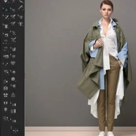 چگونه مدل سه‌بعدی لباس را برای پروژه‌های مختلف شخصی‌سازی کنیم؟