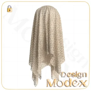 متریال پارچه گیپور طرح گل C12N084