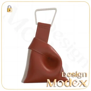 مدل سه بعدی کیف C12N098 برای فریلنسرهای طراحی لباس